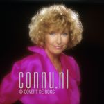 10-08-1990 Willeke Alberti in studio Amsterdam Photo: Govert de Roos/Connu